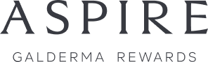 Aspire Galderma Rewards program logo
